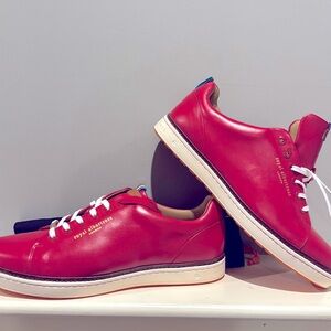 Royal Albatross London Men’s Golf Shoes, The Pontiac Red Size 12